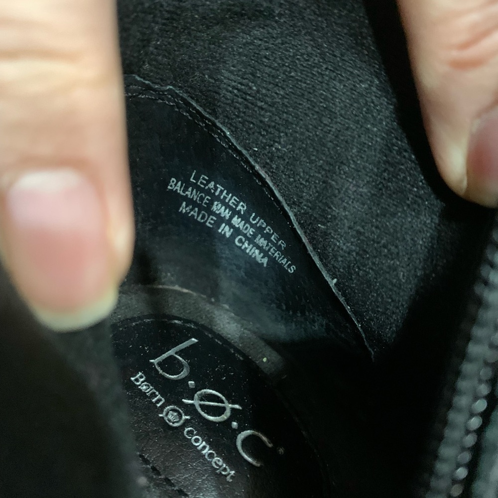 Born Concepts black booties size 9/40.5 - Picture 3 of 5